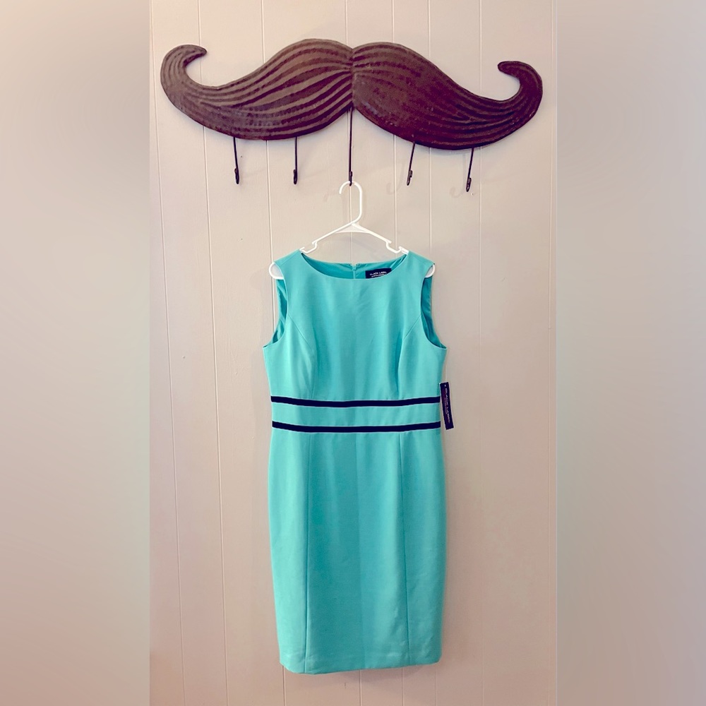 NWT Black Label turquoise dress size 12